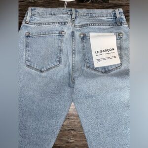 FRAME Womens Jeans Size 24 Light Wash LE GARCON Denim